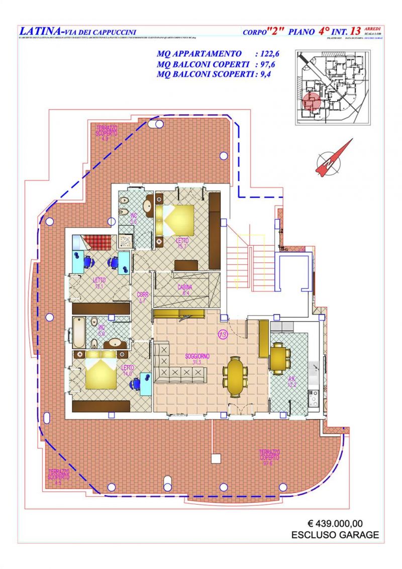 Attico prestigioso zona...